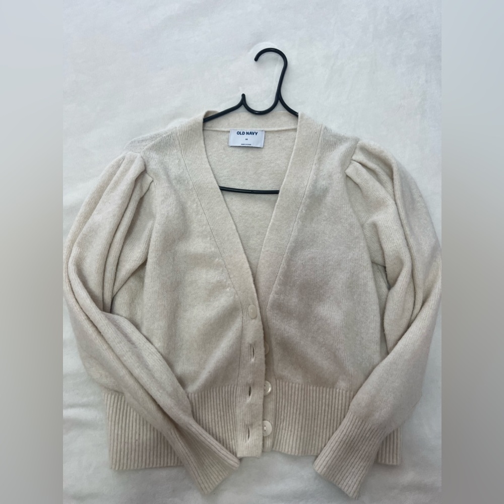 Old Navy Soft Cardigans - in black and Cream Color